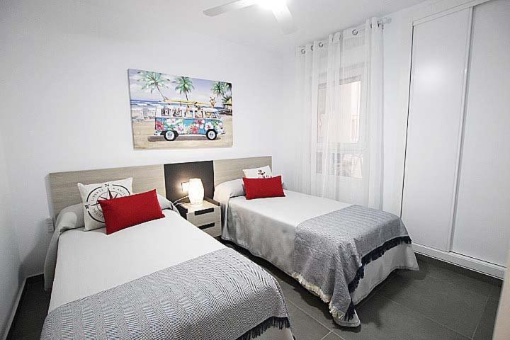 Apartamento Primera Linea Playa Centro De Guardamar Apartman Guardamar del Segura Kültér fotó